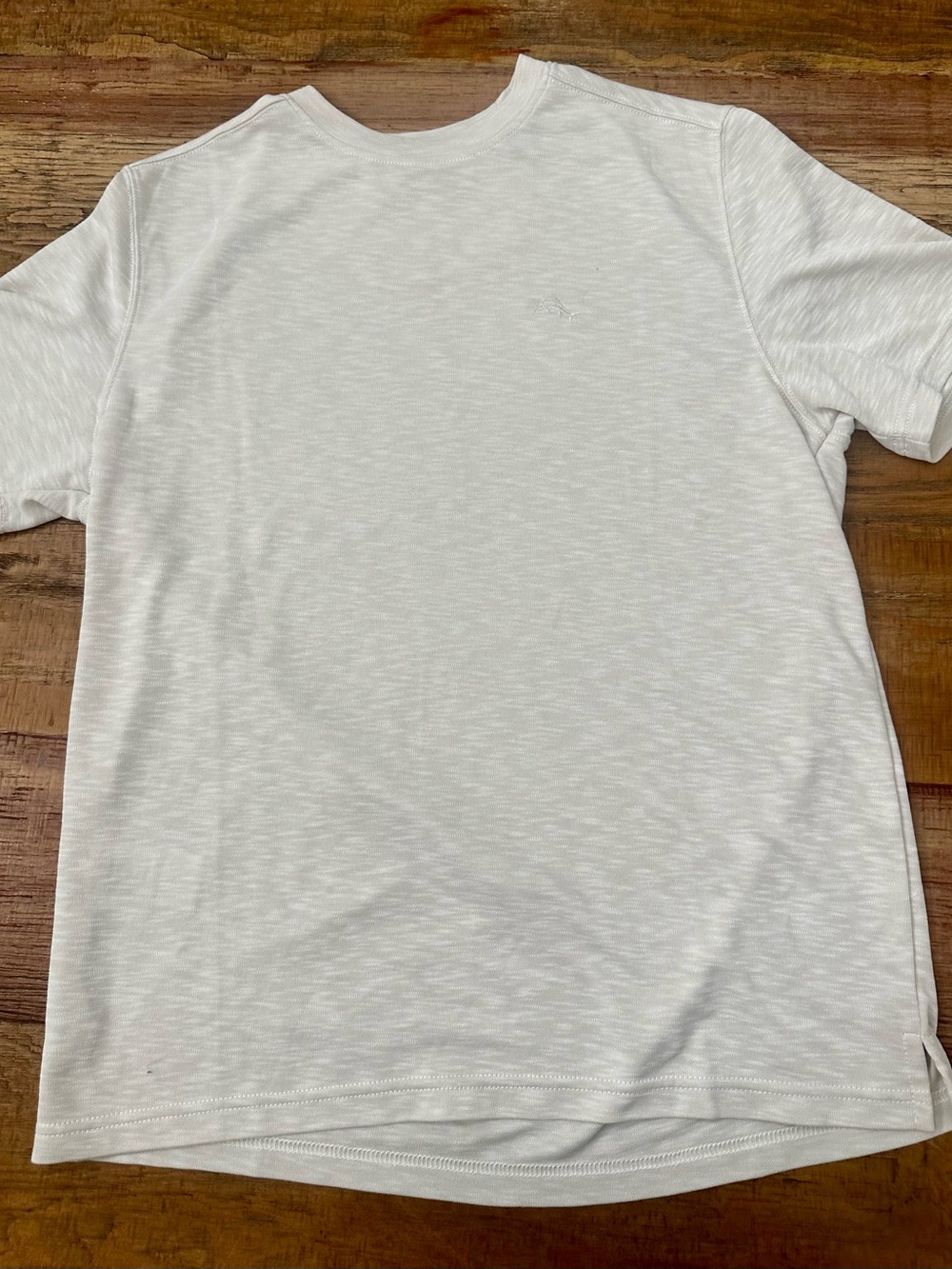 Tommy Bahama Men's cream Short-Sleeve Crewneck Shirt